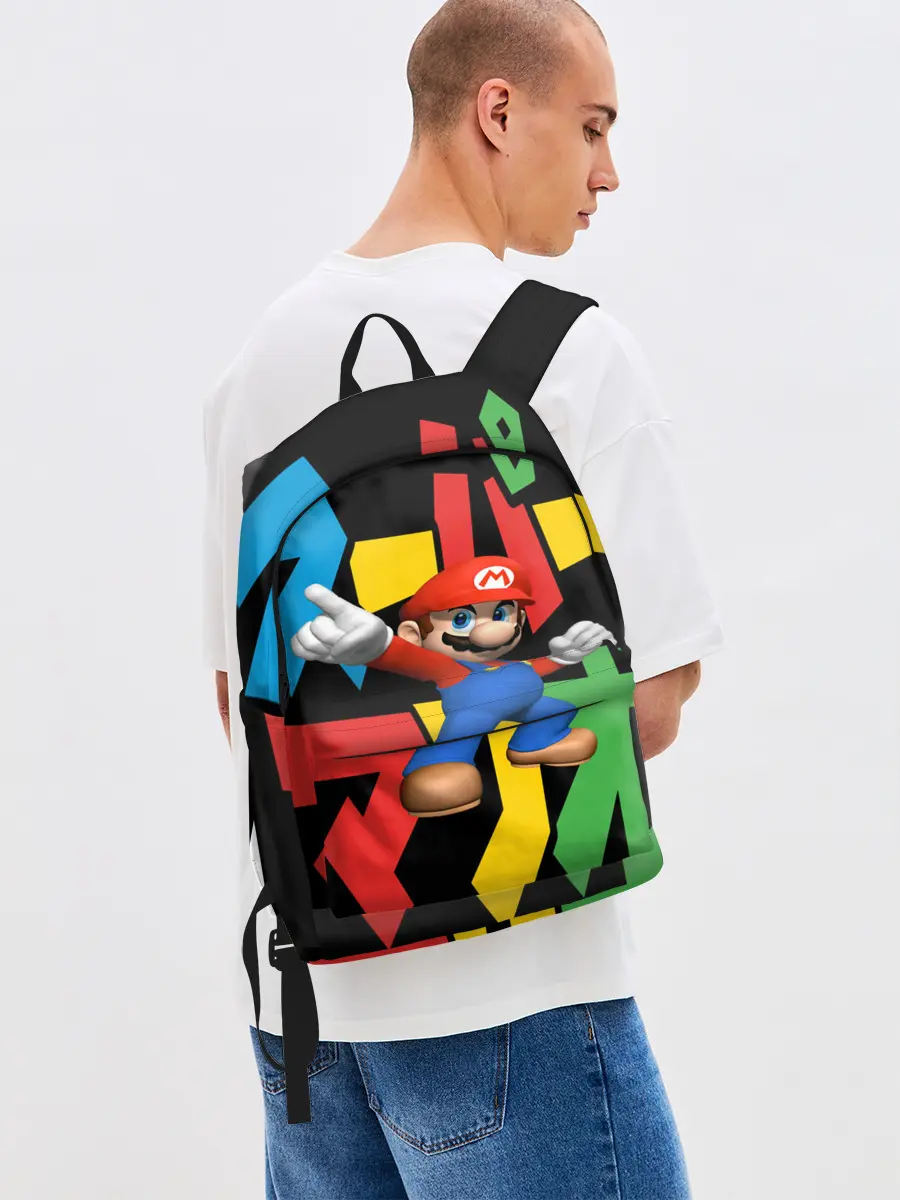 Рюкзак джинсовый / mario