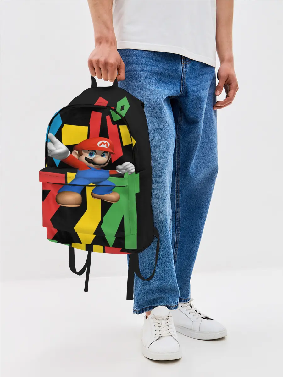 Рюкзак джинсовый / mario