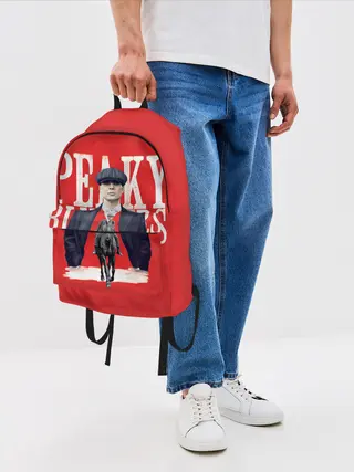 Рюкзак джинсовый / Острые козырьки