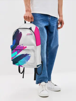 Рюкзак джинсовый / League of Legends