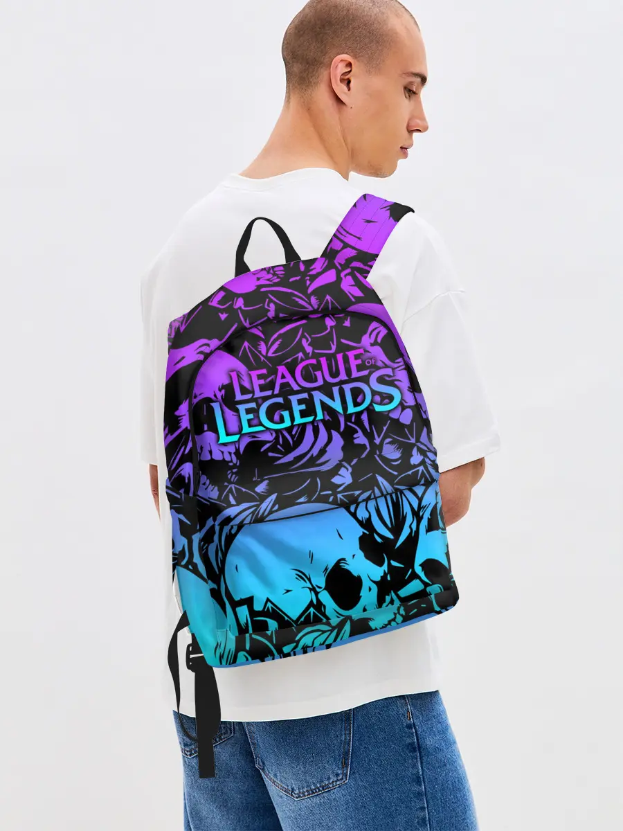 Рюкзак джинсовый / League of Legends