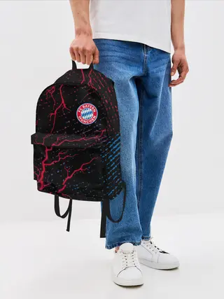 Рюкзак джинсовый / FC BAYERN / БАВАРИЯ