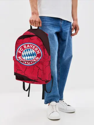 Рюкзак джинсовый / FC BAYERN / БАВАРИЯ