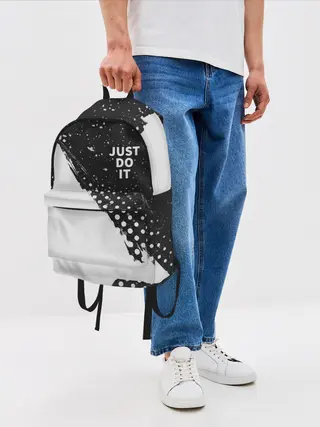Рюкзак джинсовый / JUST DO IT