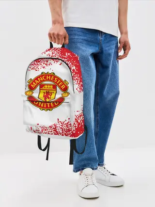 Рюкзак джинсовый / MANCHESTER UNITED