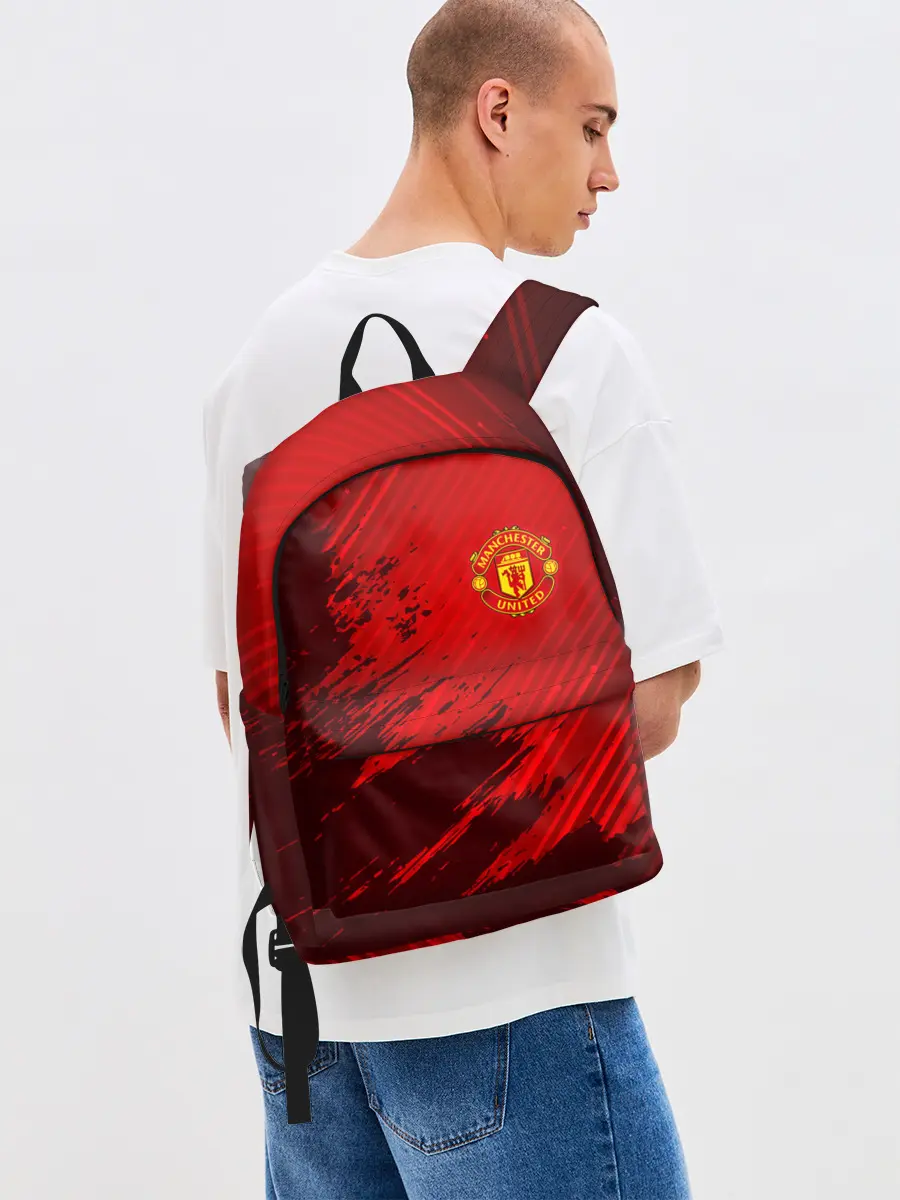 Рюкзак джинсовый / MANCHESTER UNITED