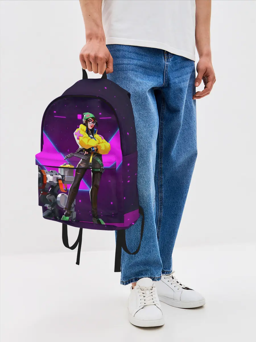 Рюкзак джинсовый / Valorant