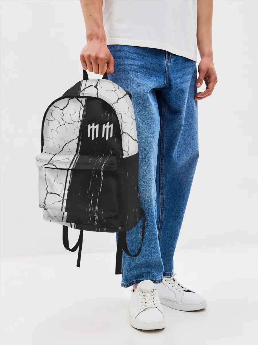 Рюкзак джинсовый / MARILYN MANSON / М. МЭНСОН