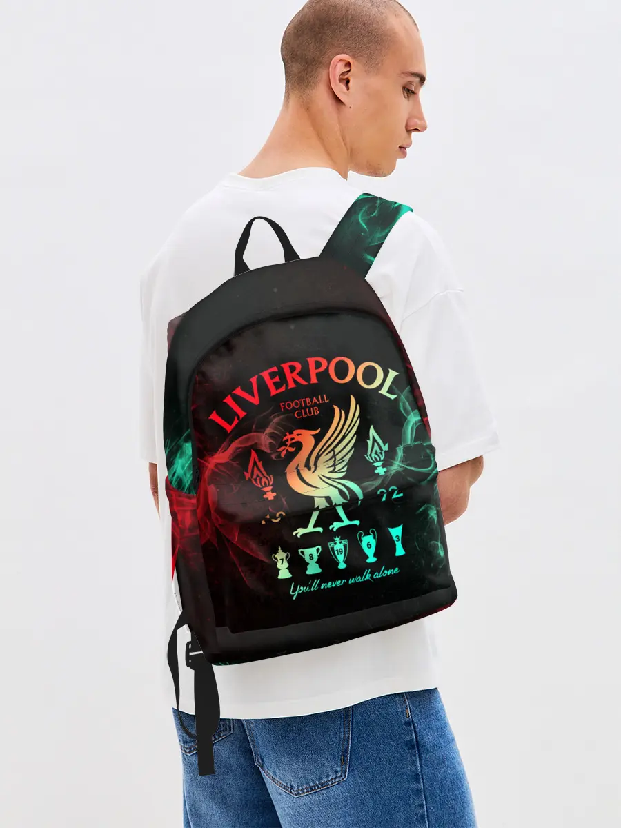 Рюкзак джинсовый / LIVERPOOL FC