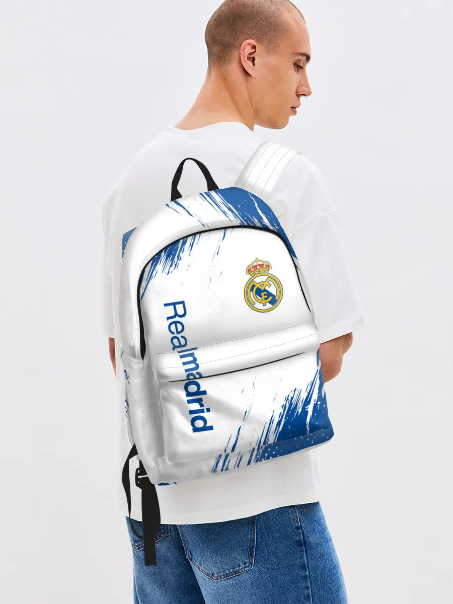 Рюкзак джинсовый / REAL MADRID / РЕАЛ МАДРИД