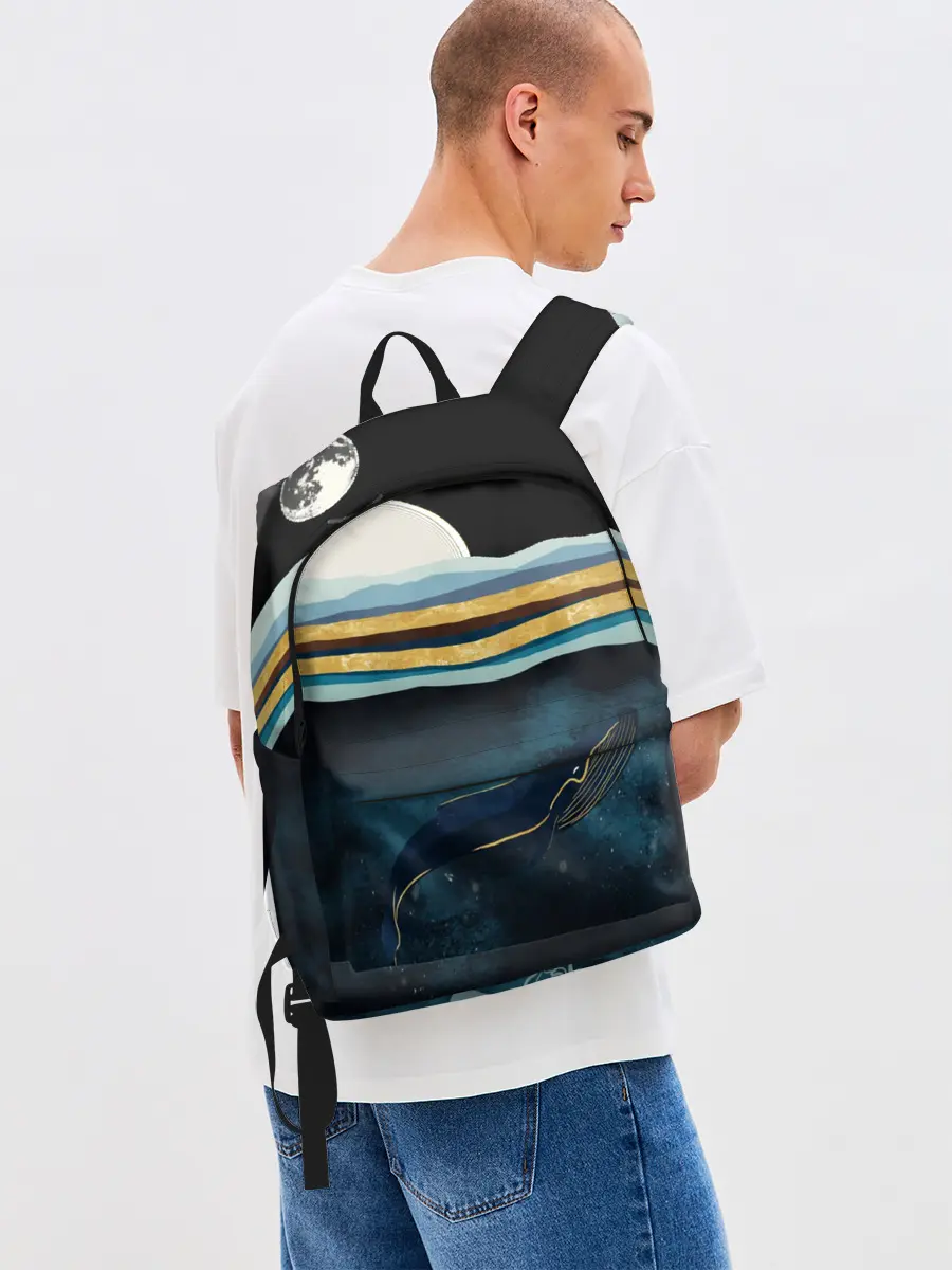 Рюкзак джинсовый / Кит