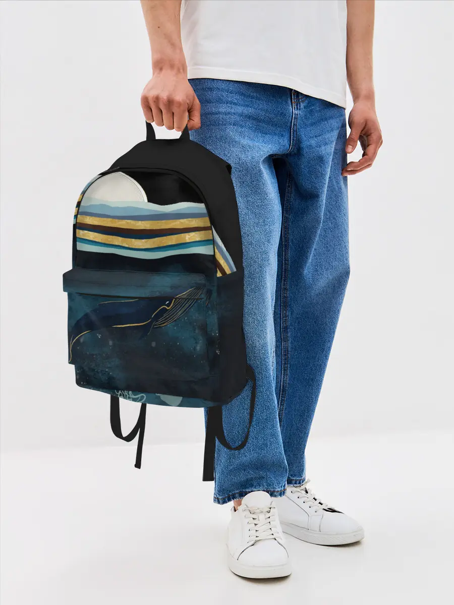 Рюкзак джинсовый / Кит