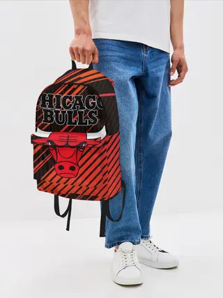 Рюкзак джинсовый / Chicago Bulls