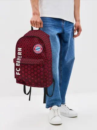 Рюкзак джинсовый / FC BAYERN / БАВАРИЯ