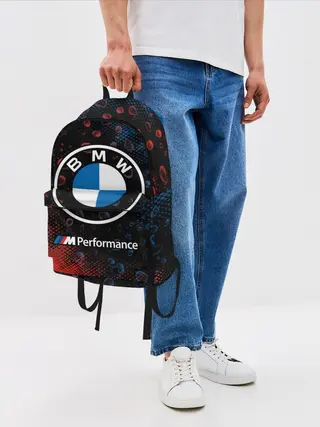 Рюкзак джинсовый / BMW / БМВ