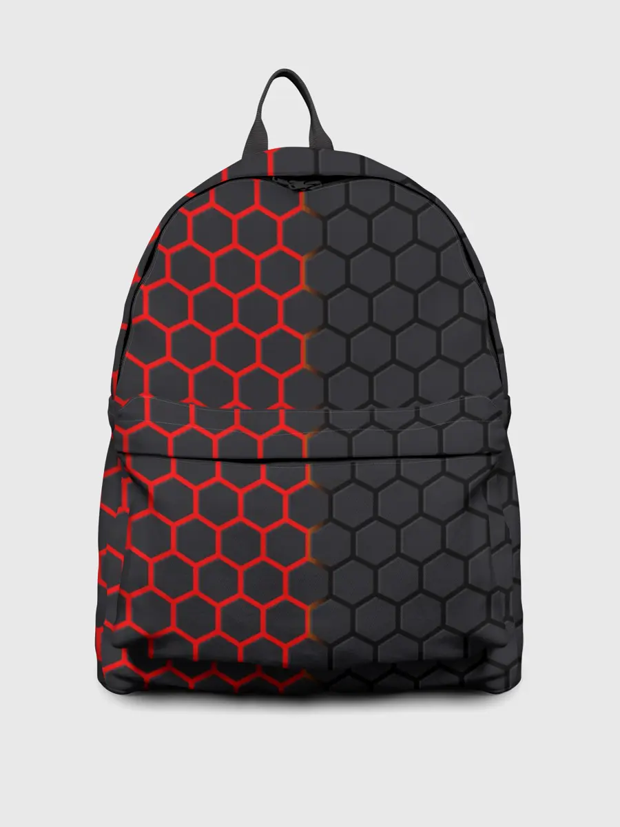 Рюкзак джинсовый / НЕОНОВЫЕ СОТЫ