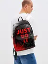 Рюкзак джинсовый / JUST DO IT