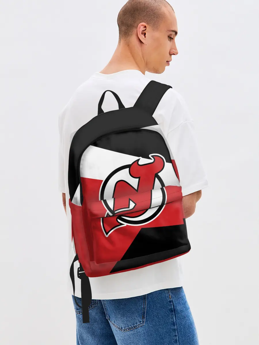 Рюкзак джинсовый / Нью-Джерси Девилз
