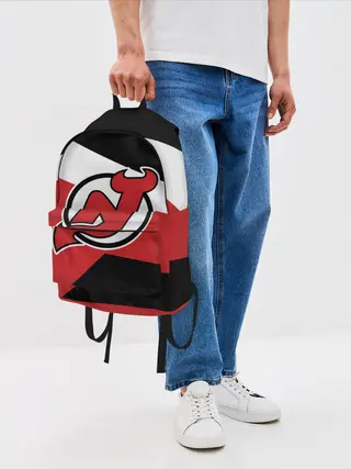 Рюкзак джинсовый / Нью-Джерси Девилз