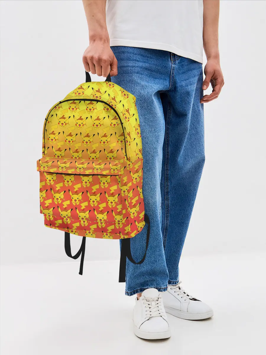 Рюкзак джинсовый / Pikachu Pika Pika