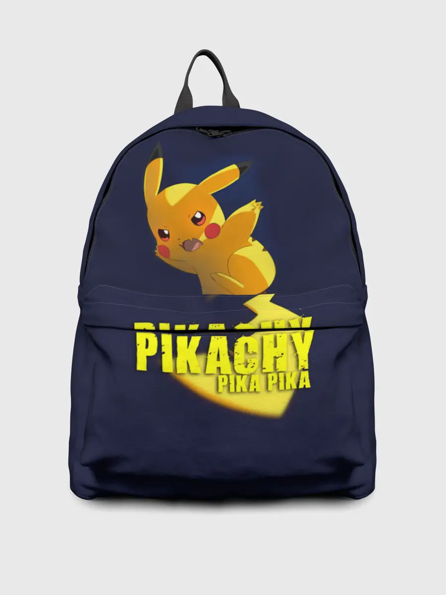 Рюкзак джинсовый / Pikachu Pika Pika