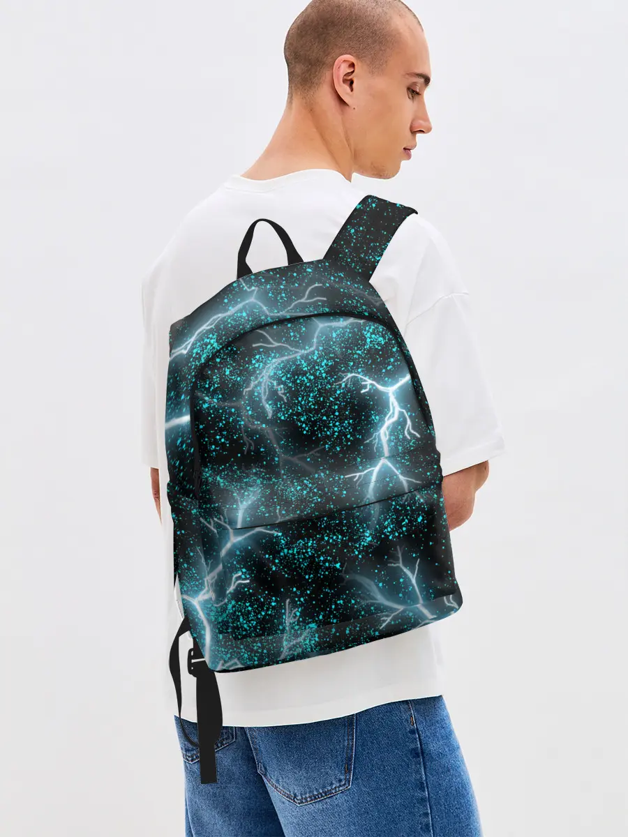 Рюкзак джинсовый / Молния