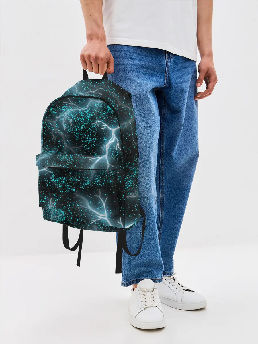 Рюкзак джинсовый / Молния
