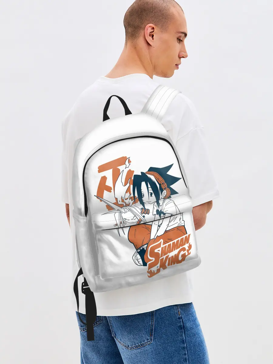 Рюкзак джинсовый / Дружба Йо и Амидамару