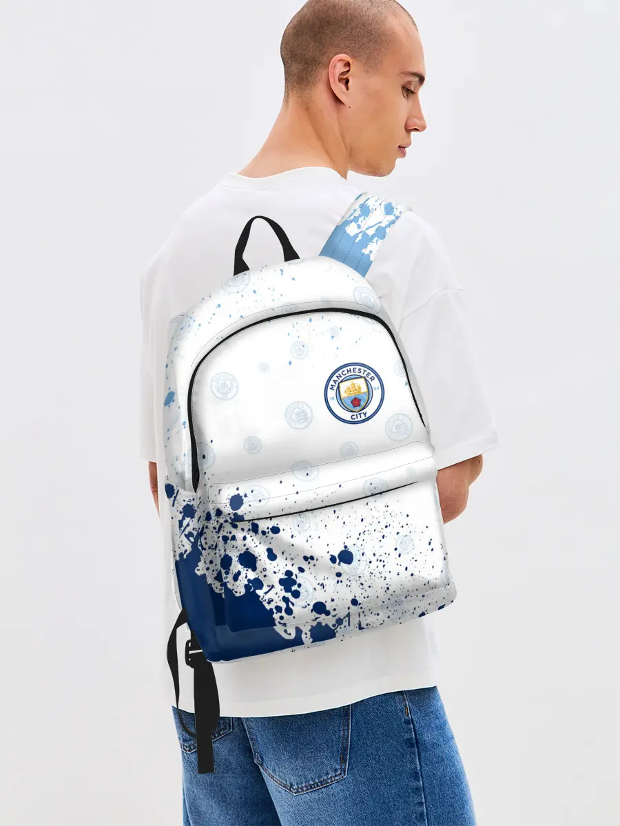 Рюкзак джинсовый / MANCHESTER CITY Манчестер Сити