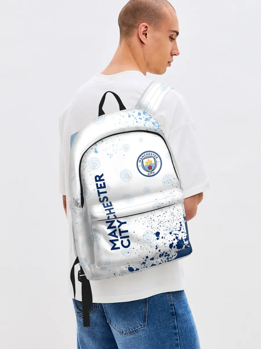 Рюкзак джинсовый / MANCHESTER CITY Манчестер Сити