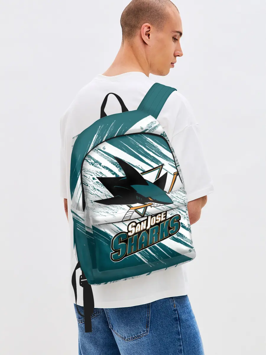 Рюкзак джинсовый / Сан-Хосе Шаркс