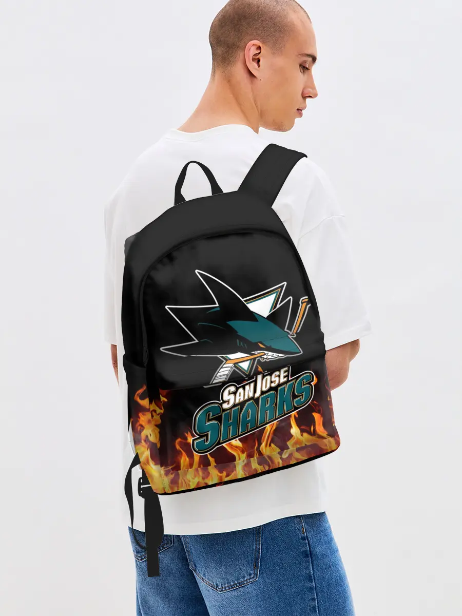 Рюкзак джинсовый / Сан-Хосе Шаркс