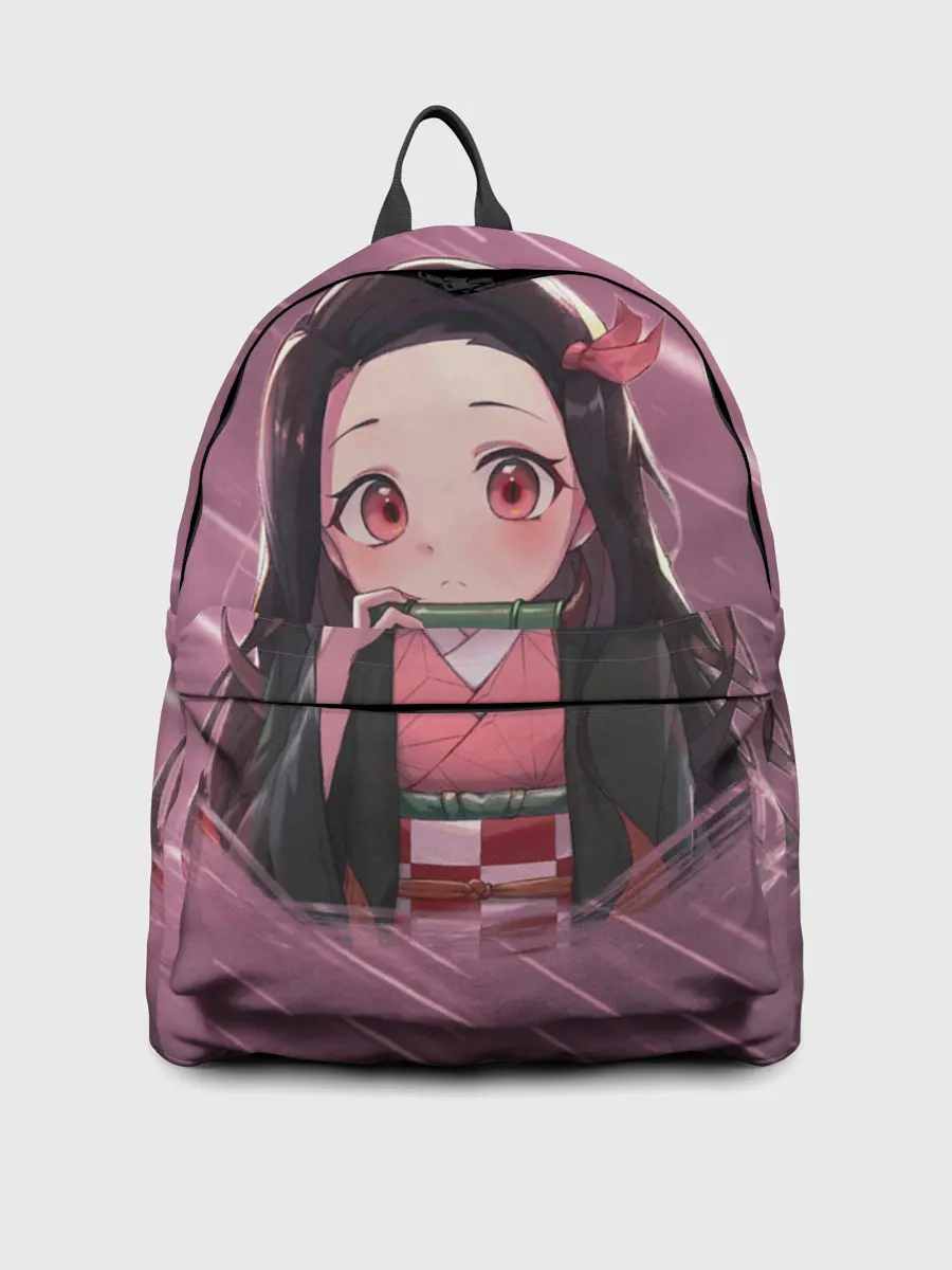 Рюкзак джинсовый / Незуко Камадо