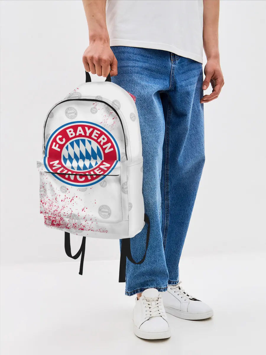 Рюкзак джинсовый / FC BAYERN / БАВАРИЯ