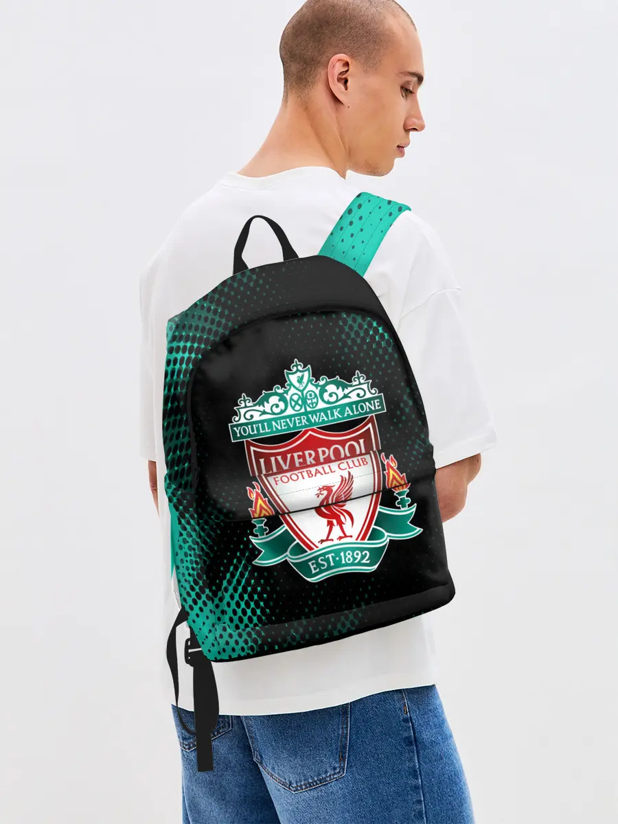 Рюкзак джинсовый / LIVERPOOL / Ливерпуль