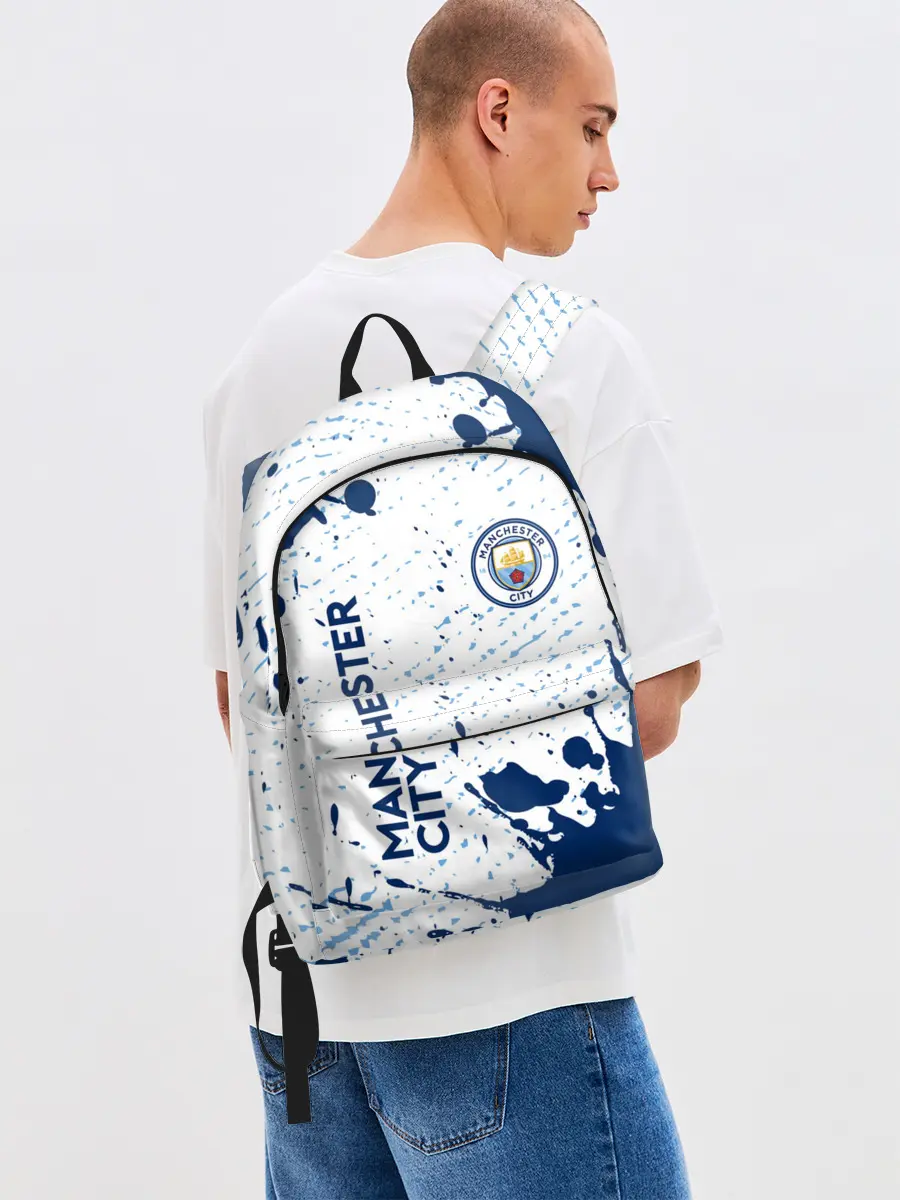 Рюкзак джинсовый / MANCHESTER CITY Манчестер Сити