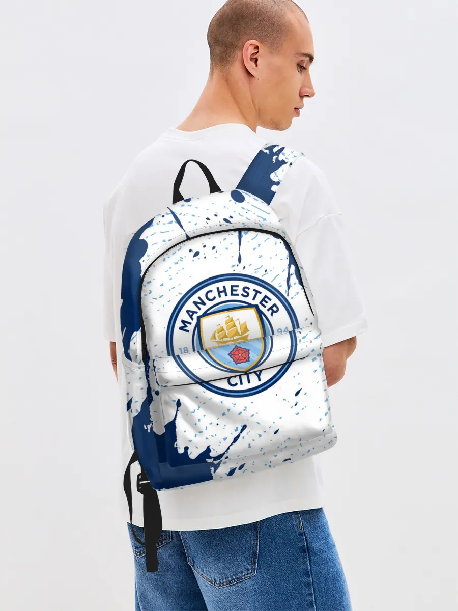 Рюкзак джинсовый / MANCHESTER CITY Манчестер Сити