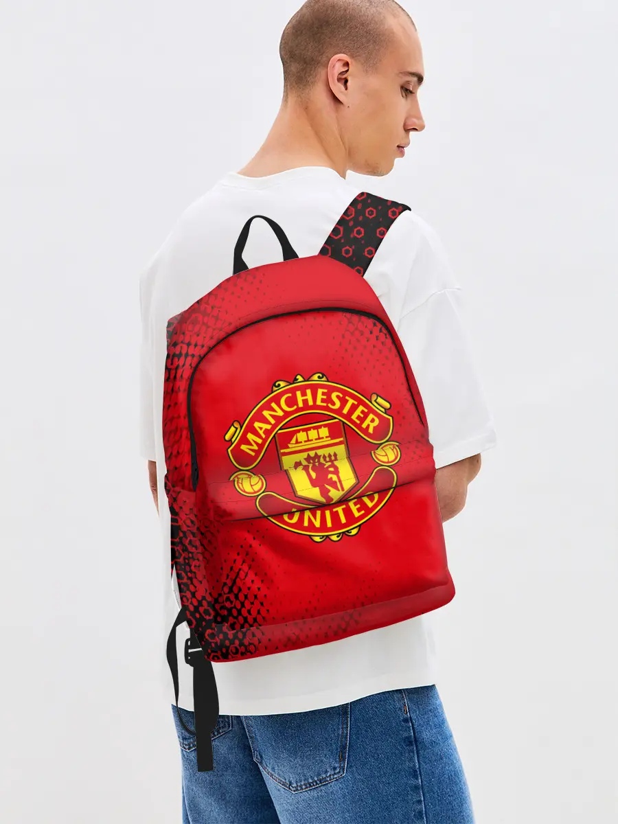 Рюкзак джинсовый / MANCHESTER UNITED