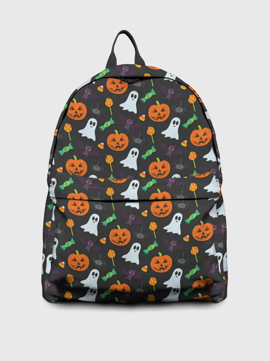 Рюкзак джинсовый / Праздничный хэллоуин