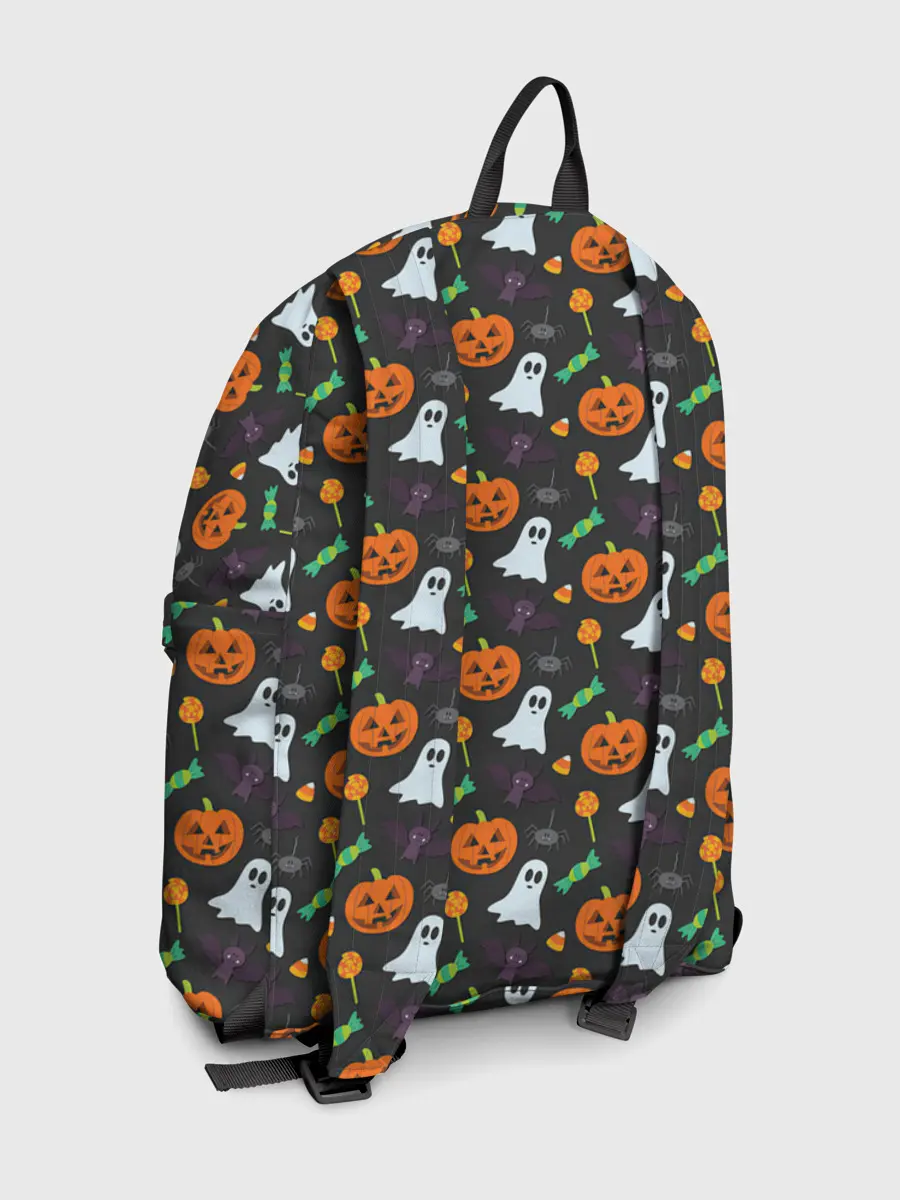 Рюкзак джинсовый / Праздничный хэллоуин