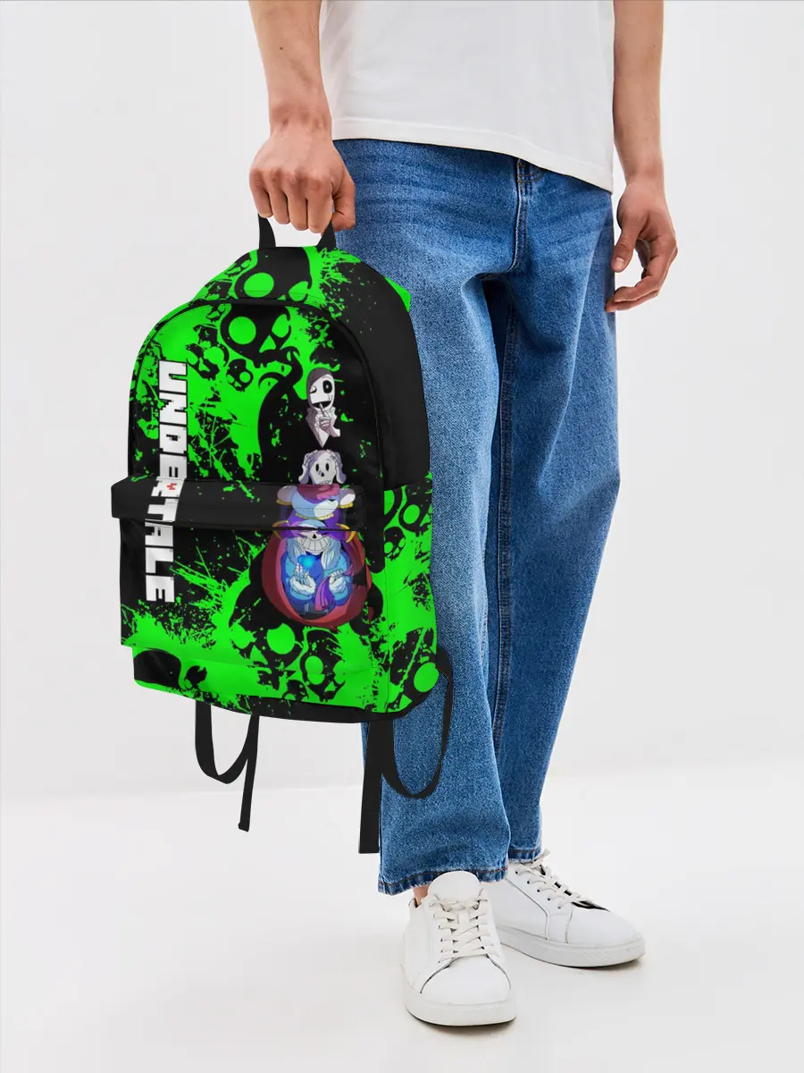 Рюкзак джинсовый / Undertale | Sans