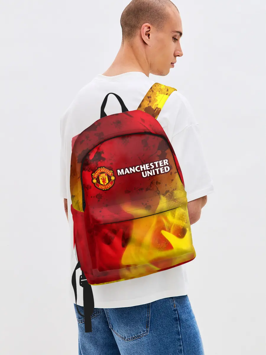 Рюкзак джинсовый / MANCHESTER UNITED