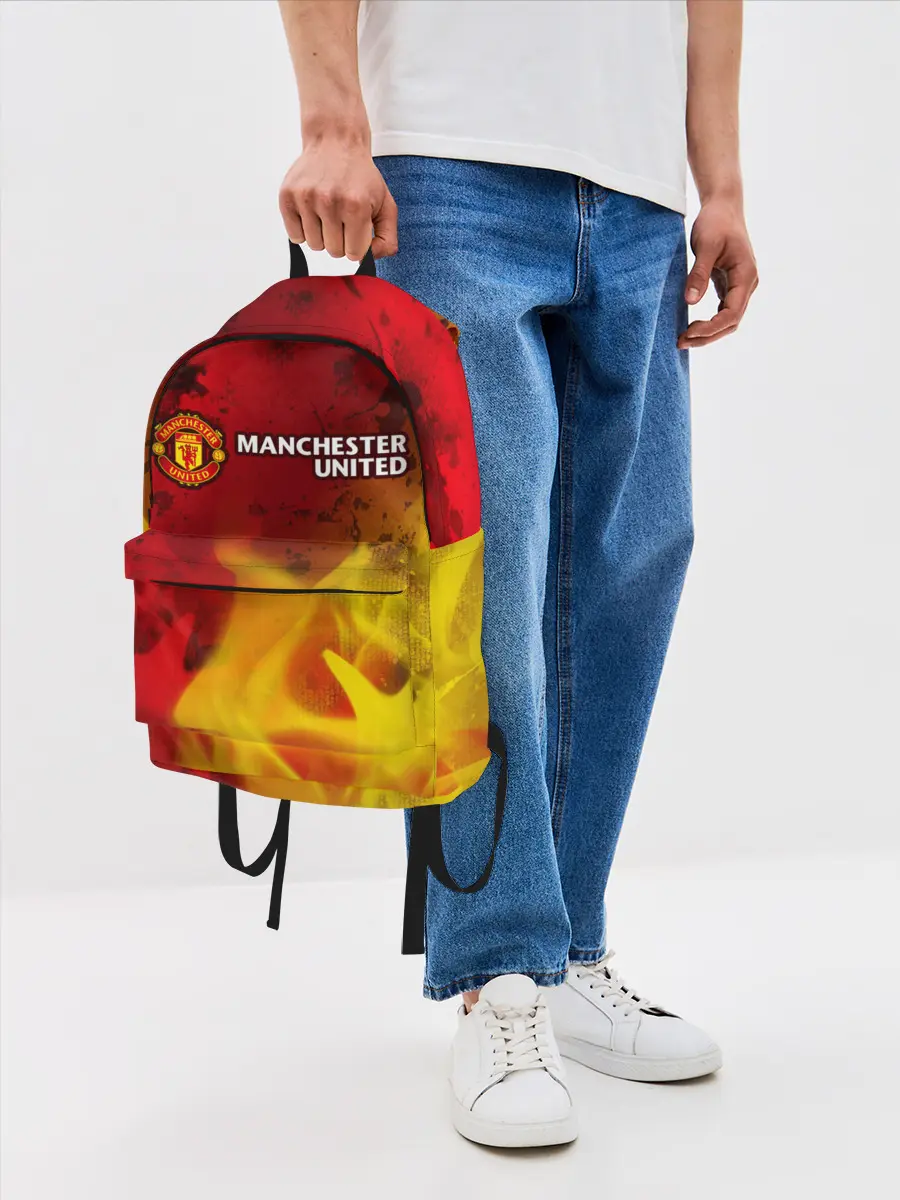 Рюкзак джинсовый / MANCHESTER UNITED