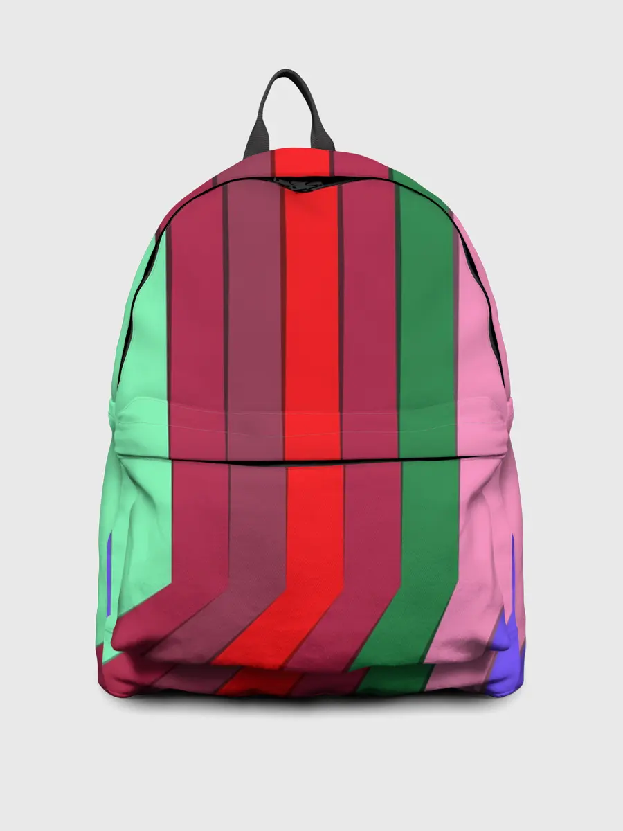 Рюкзак джинсовый / радуга