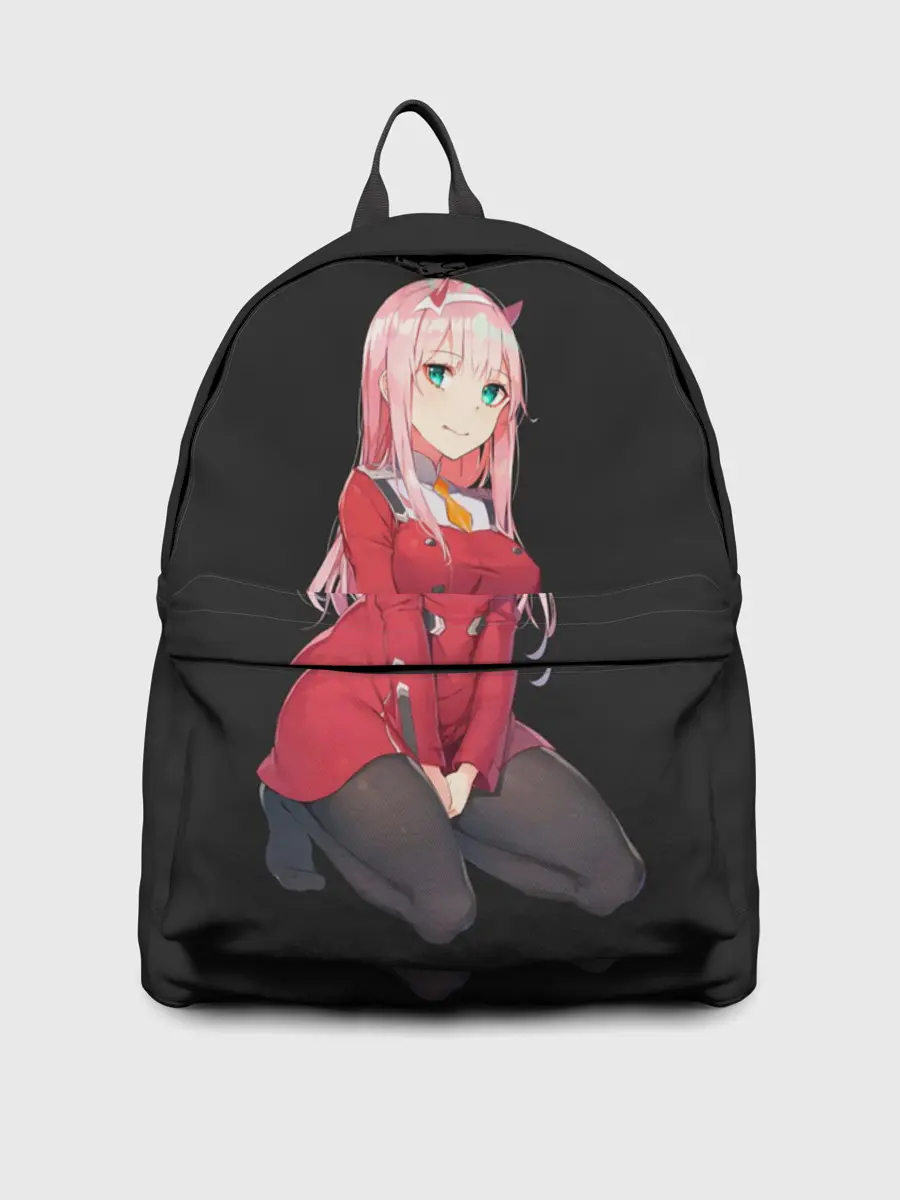 Рюкзак джинсовый / Прекрасная Zero Two