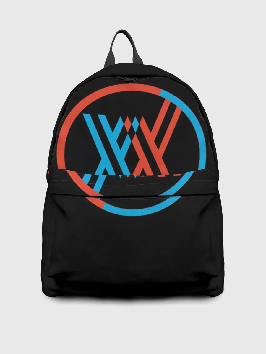 Рюкзак джинсовый / Darling in the Franxx LOGO