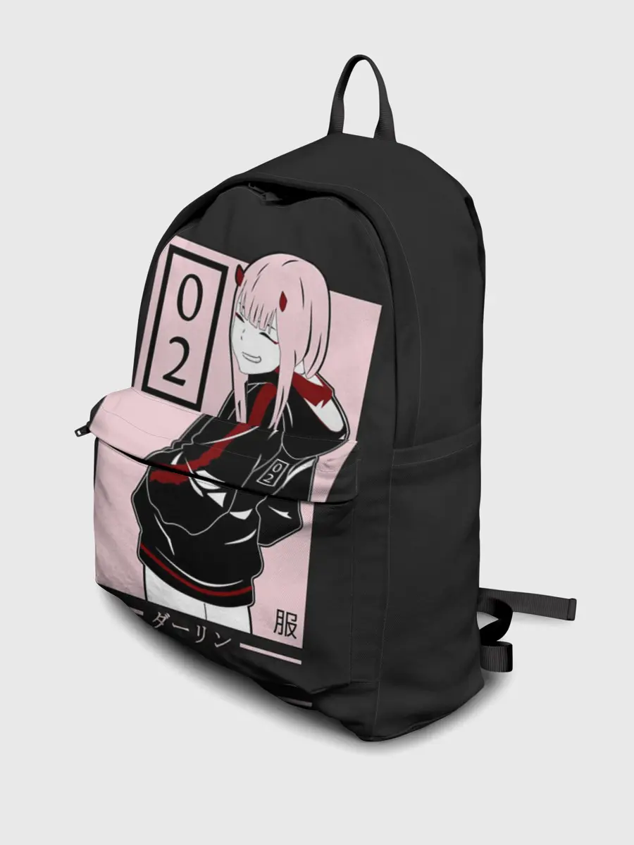 Рюкзак джинсовый / Zero Twos smile