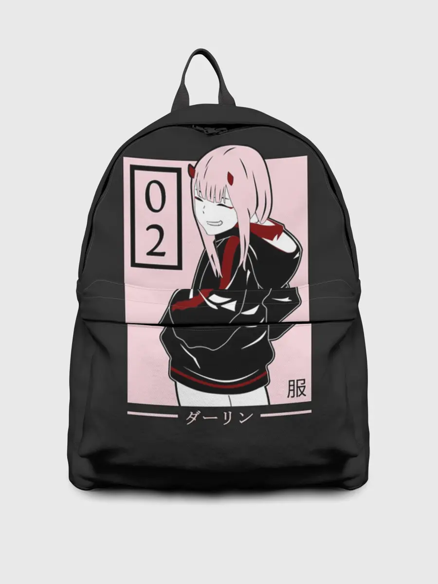 Рюкзак джинсовый / Zero Twos smile