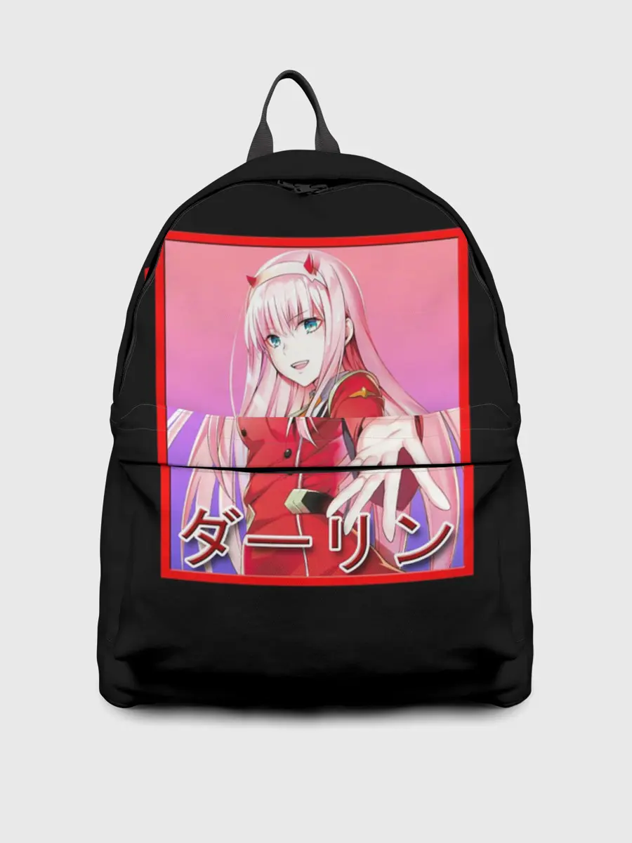 Рюкзак джинсовый / Zero Two give me hand