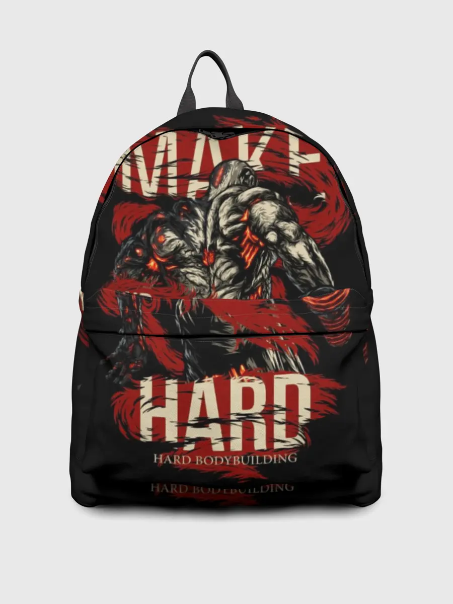 Рюкзак джинсовый / Сделай своё тело твёрдым